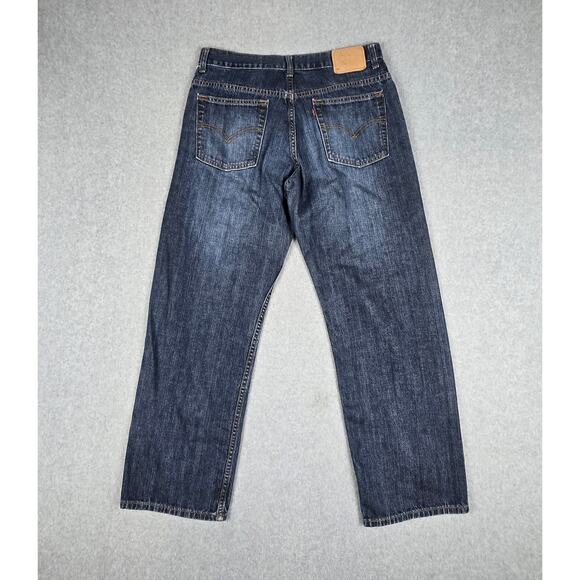Levi's 577 Womens Jeans Lower Rise Loose Fit 12 MIS L=M 32x31 - Picture 3 of 15